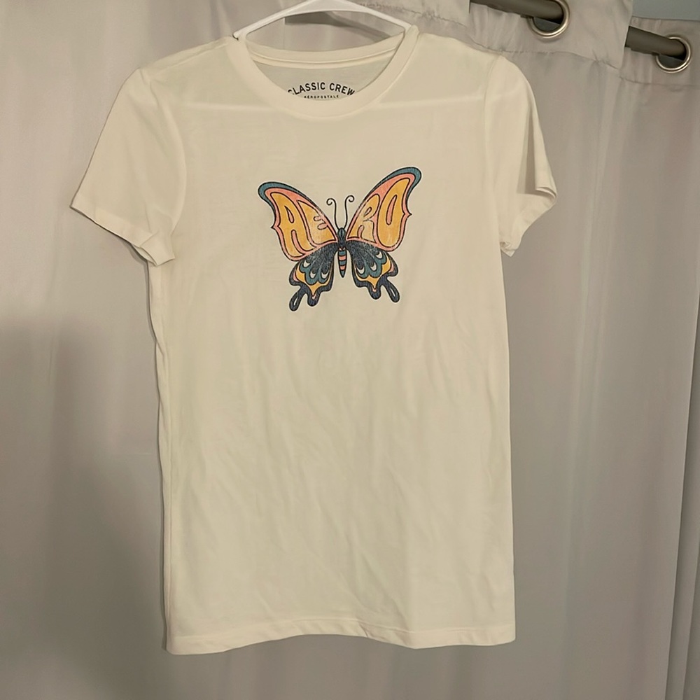 Aeropostale butterfly tee